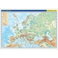neuveden: Evropa - příruční fyzická/politická mapa 1:17 mil./42x29,7 cm