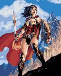 neuveden: Malování podle čísel 40 x 50 cm Wonder Woman - meč a štít