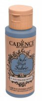 neuveden: Textilní barva Cadence Style Matt Fabric - tmavě modrá / 50 ml