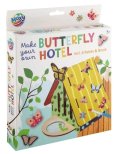 neuveden: Motýlí hotel + 6 akrylových barev + štětec