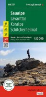 : Saualpe 1:50 000 / cykloturistická + volnočasová mapa