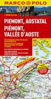 neuveden: Piemont, Aostatal, Piémont, Vallée D´Aoste 1:200 000 / automapa