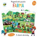neuveden: Magnetické puzzle Farma