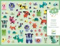 neuveden: Djeco Set plastických samolepek - Zvířecí kamarádi