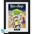 neuveden: Rick a Morty Zarámovaný plakát - Compilation