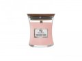neuveden: WoodWick Pressed Blooms & Patchouli svíčka váza 85g