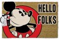 neuveden: Rohožka Mickey Mouse (Hello Folks)