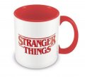 neuveden: Hrnek keramický Stranger Things - Logo červený