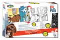 neuveden: Vybarvovací puzzle - Tajný život mazlíčků