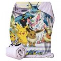 neuveden: Pokémon přehoz 100x150 cm - Eevee evolutions