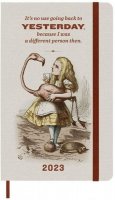 neuveden: Moleskine Alenka v říši divů plánovací zápisník 2023 Alice L