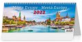 neuveden: Kalendář stolní 2022 - Města Evropy/Mestá Európy
