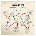 neuveden: Kalendář 2022 nástěnný: Rodinný plánovací Maappi, 30 × 30 cm