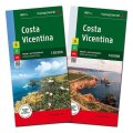 neuveden: Costa Vicentina 1:50 000 / sada 2 turistických map