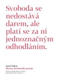 Sidon Karol: Obrana absolutního postoje - Publicistické a jiné texty z šedesátých let