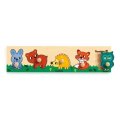 neuveden: DJECO Jednoduché vkladací puzzle s úchytky lesní zvířátka