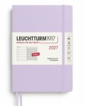 -: Týdenní plánovač & Zápisník Lilac, Medium A5 2027, anglicky
