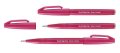 neuveden: Popisovač Pentel Brush Sign Pen - burgundy
