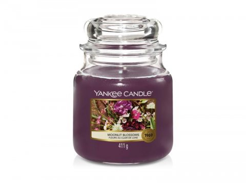 neuveden: YANKEE CANDLE Moonlit Blossoms svíčka 411g