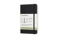 neuveden: Moleskine: Horizontální týdenní diář 2019 měkký černý S
