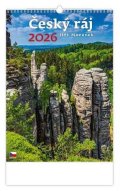neuveden: Kalendář nástěnný 2026 - Český ráj