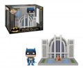 neuveden: Funko POP DC Towns: Batman 80th - Hall of Justice w/Batman