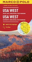 neuveden: USA západ/mapa 1:2M MD
