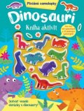 neuveden: Plstěné samolepky - Dinosauři - kniha aktivit