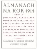 Čapek Karel: Almanach na rok 1914