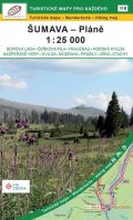 neuveden: Šumava - Pláně 1:25 000 / 118 Turistické mapy pro každého
